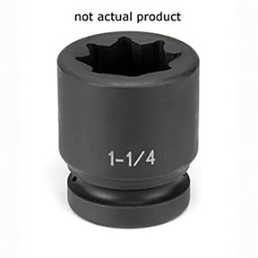 1" Drive x 1" 8 Point Standard Impact Socket 4532S