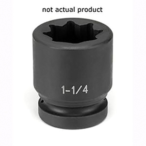 1" Drive x 1-1/16" 8 Point Standard Impact Socket 4534S