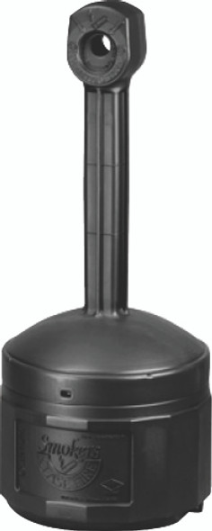 4-Gallon Original Smoker's Cease-Fire Cigarette Butt Receptacle, Deco Black 26800D