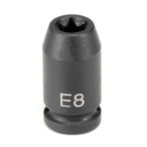 1/4" Drive x E4 External Star Impact Socket 904ET