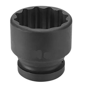 1" Drive x 33mm 12 Point Standard Impact Socket 4133M