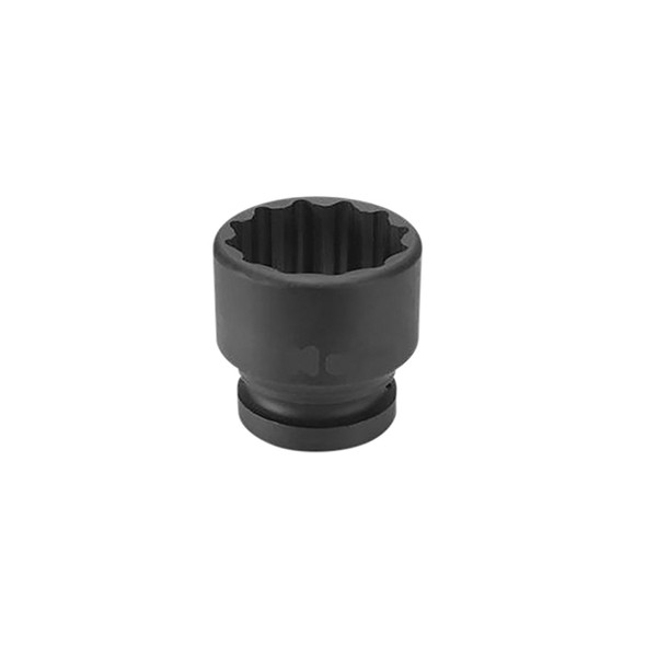 1" Drive x 40mm 12 Point Standard Impact Socket 4140M