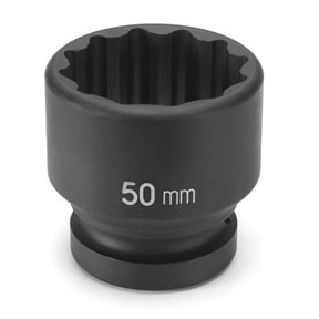 1" Drive x 21mm 12 Point Standard Impact Socket 4121M