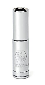 1/4 Dr. 12 Pt. Deep SAE Socket, 3/16” 80220