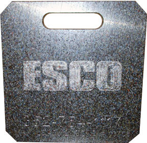 20 Ton Jack Plate 12" X 12" X 1" with Orange Rope Handle 10753