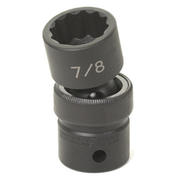 1/2" Drive x 7/16" Standard Universal Socket- 12 Point 2114U