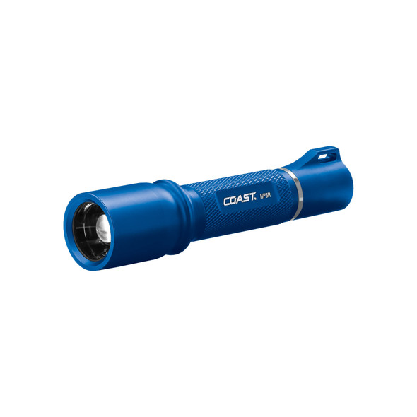HP5R Rechargeable Long Distance Focusing Flashlight, Blue 21523