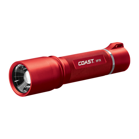 HP7R Rechargeable Long Distance Focusing Flashlight, Red 21526