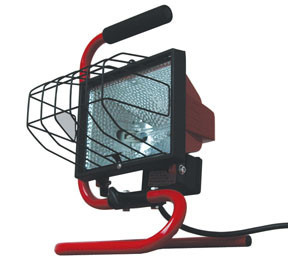 500W Portable Quartz Halogen Work Light 500