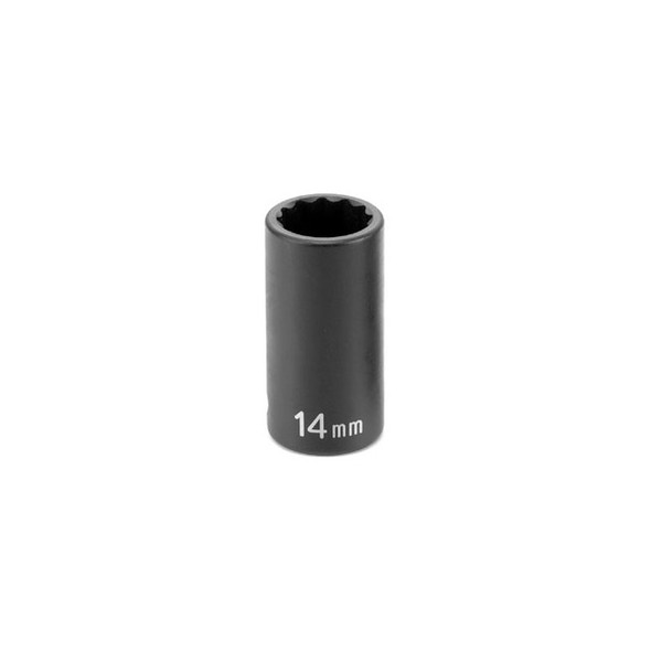 3/8" Drive x 19mm 12 Point Semi-Deep Impact Socket 1119MSD
