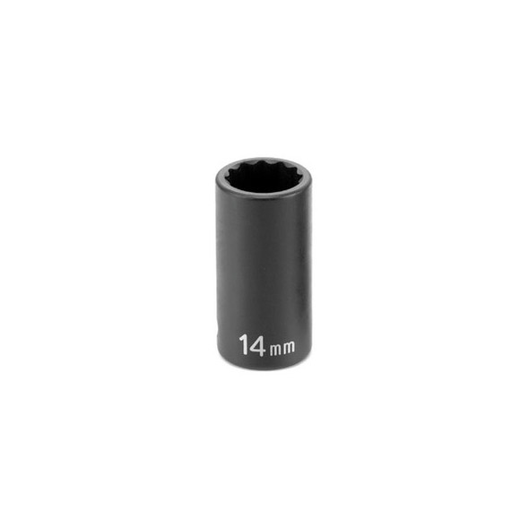 3/8" Drive x 16mm 12 Point Semi-Deep Impact Socket 1116MSD