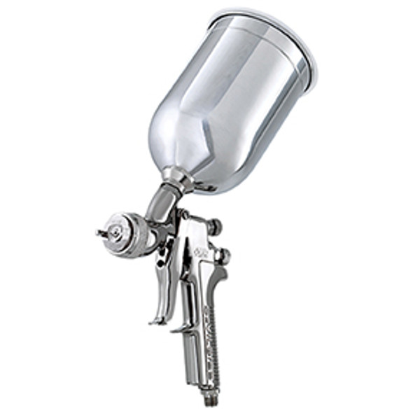 PLUS High Efficiency Gravity Feed Spray Gun and 900cc Aluminum Cup GFG670