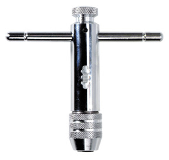 T-Handle Ratcheting Tap Wrench, For Taps 1/4" to 1/2", Bulk 21102