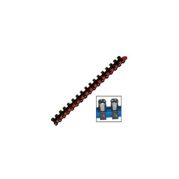 1/2" Dr Socket Rack, MET 9755