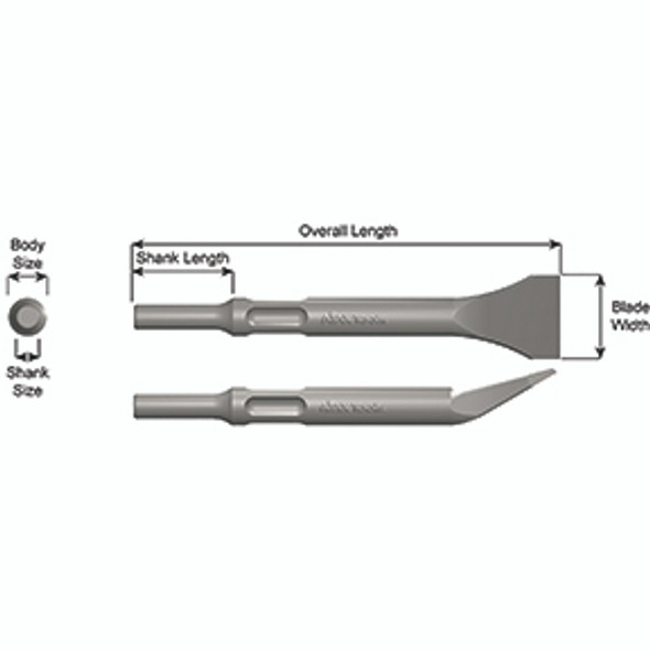 Non-Turn Angle Chisel A3112