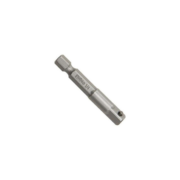 1/4" Square Drive Socket Adapter with Pin Lock, 6" 93776
