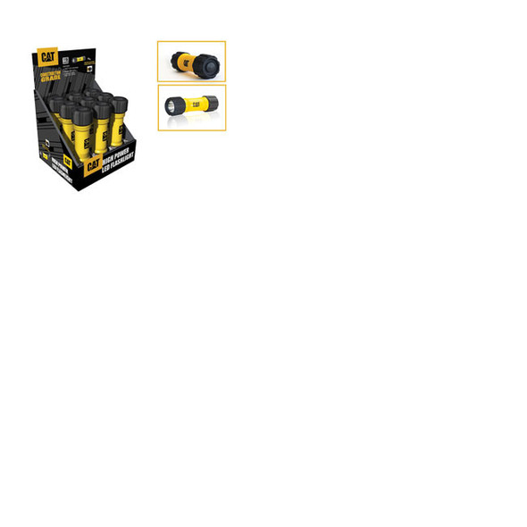 High Power LED Flashlight, 9-Pack Display CTRACK9