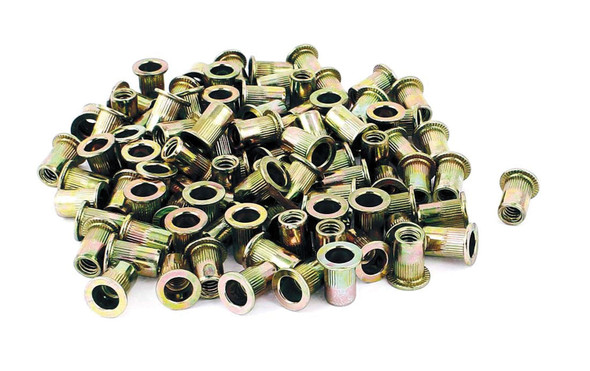 100 Pc. M6 6mm Steel Rivet Nuts RN6M