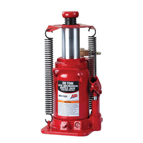 20-Ton Heavy-Duty Hydraulic Air-Actuated Bottle Jack 7422