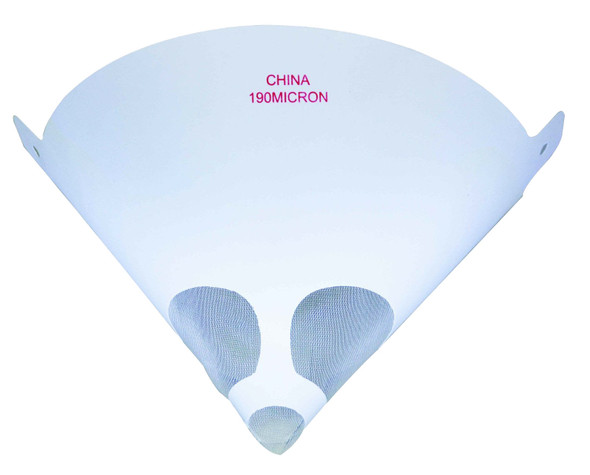 Long Narrow Nylon Mesh Paint Strainer, Fine 4583F