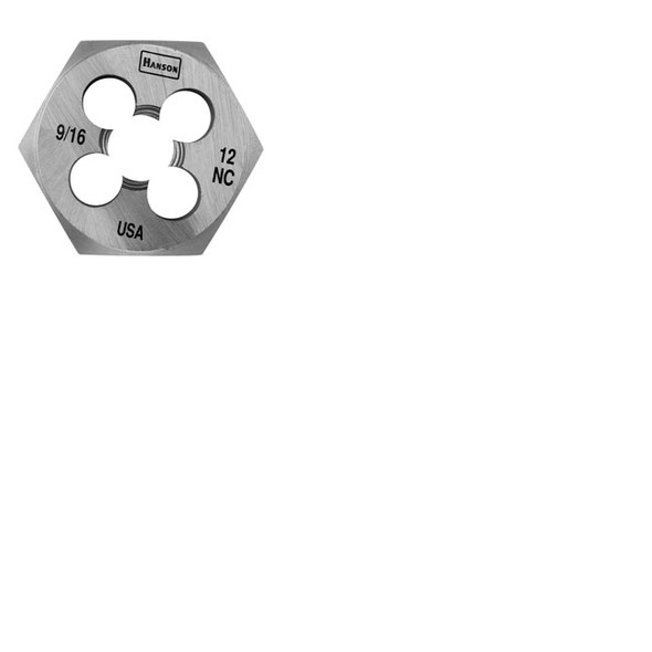 9/16" - 12 NC Hexagon Machine Screw Die, Carded 6848