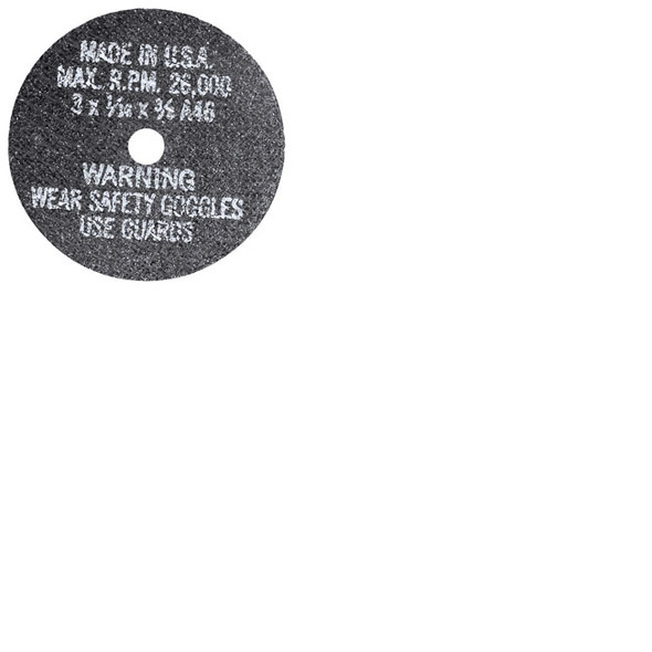 3" Cut-Off Wheels - 3" x 1/16" x 3/8", 5 Pack 3805