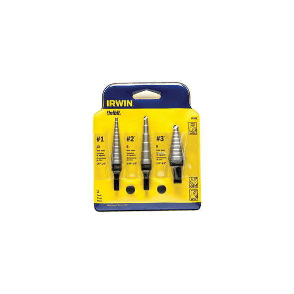 Cobalt Unibit, 3pc 10502CB