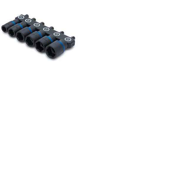 6 pc Metric Power Nut Driver Set 15223