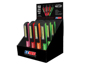 12 Pack Multi Color Pocket COB LED Light Stick PCOB12PKC