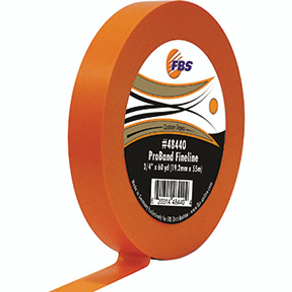 ProBand Orange Fine Line Tape, 3/4IN x 60 yd 48440