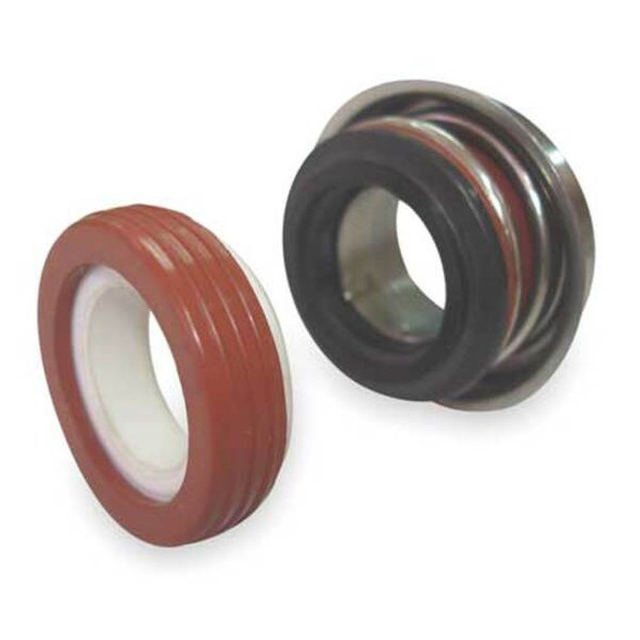 Shaft Seal, 5/8 In, Viton, Carbon, Ceramic, Max. Temp. (F): 180 Degrees F