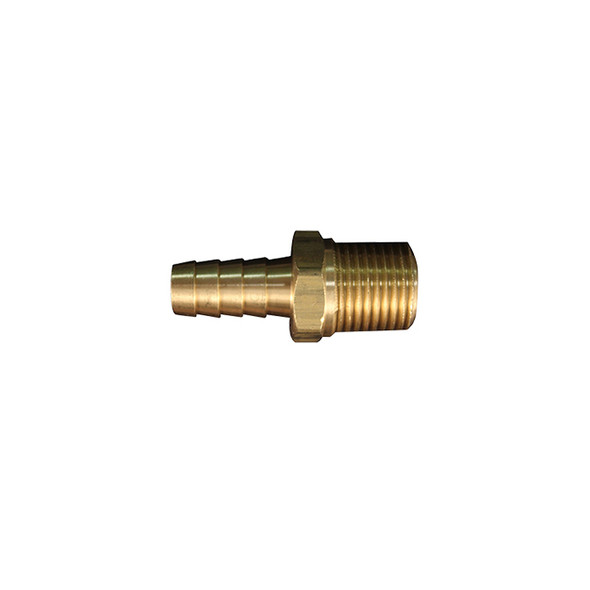 3/8" M. End, 1/2" ID Hose 604