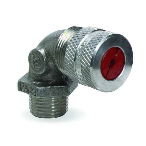 Hubbell Wiring Device-Kellems Liquid Tight Connector,1in,90 deg,Orchid NHC1042