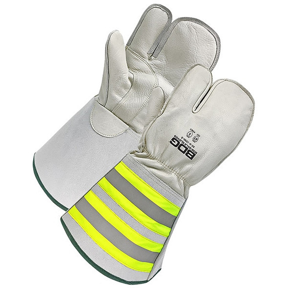 Bdg Cut-Resistant Leather Gloves, Cut Level A7 ,Uncoated ,S 1 PR 50-9-1290-S