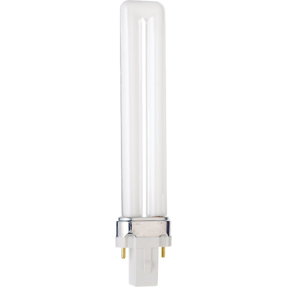 Satco 40W Equivalent Natural White G23 Base T4 CFL Light Bulb S8309