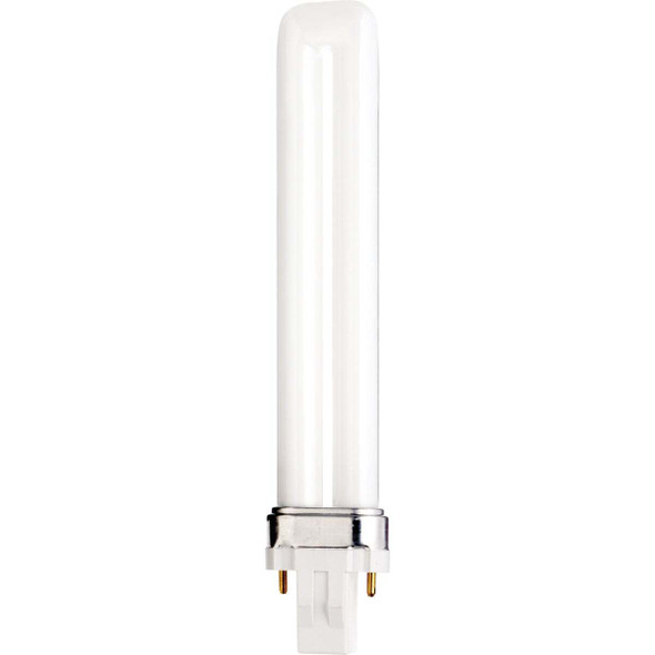 Satco 60W Equivalent Warm White GX23 Base T4 CFL Light Bulb S8310