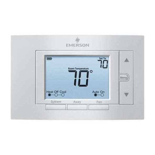 80 Series Thermostats, 2 H, 1 C, Hardwired/Battery, 24VAC