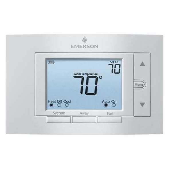 80 Series Thermostats, 2 H, 1 C, Hardwired/Battery, 24VAC