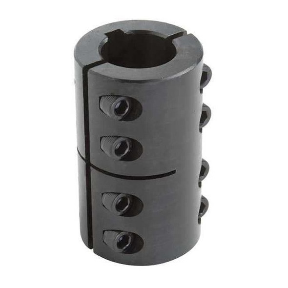 Dayton Rigid Shaft Coupling,Clamp,2-1/2" L 3ZN69