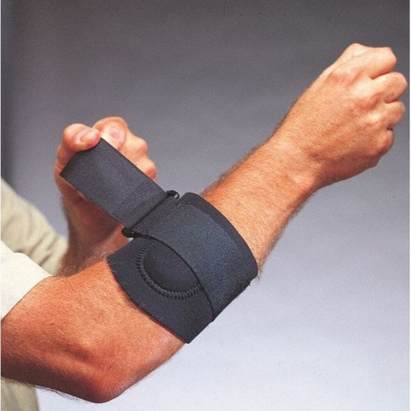 Impacto Elbow Support, Neoprene, Single Strap, Black, Size XL EL5002XL