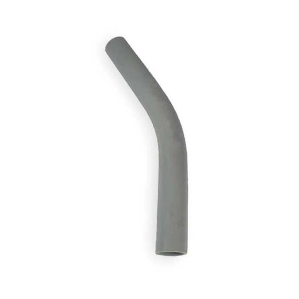 Cantex Conduit Fitting 45 Deg Elbow, 1/2 in, Glue, PVC, PVC Coated 5133763