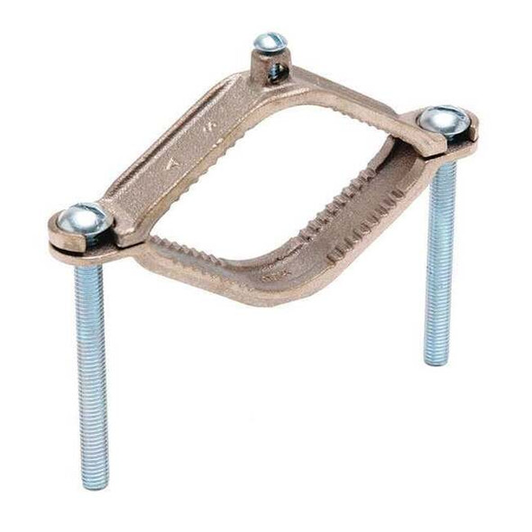 Burndy Ground Connector, 10AWG,2.25In,PK5 CZ11