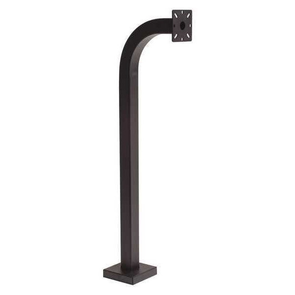 Pedestal Pro Curb Height Pedestal, 36"H, Steel, Black 36-9C
