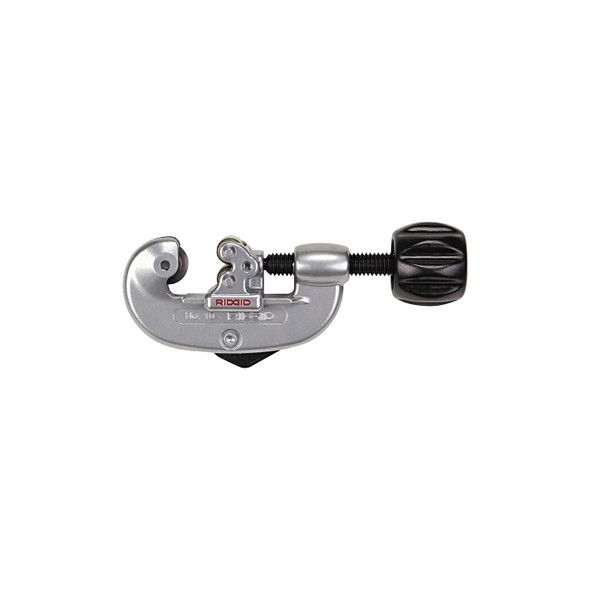 Screw Feed Tubing Cutter, Model 15, 1/8 in to 1 in Cutting Capacity, Includes Fold-Away Reamer/Spare Cutter Wheel