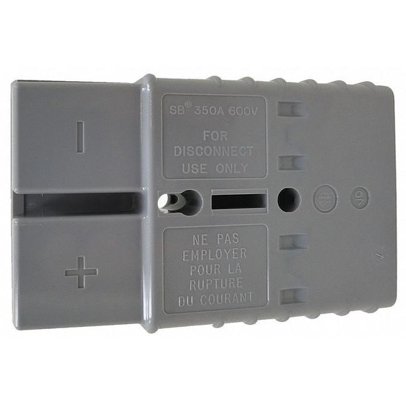Anderson Power Products Power Connector,350 A,Gray 6320G1 Anderson Power Products Power Connector,350 A,Gray 6320G1