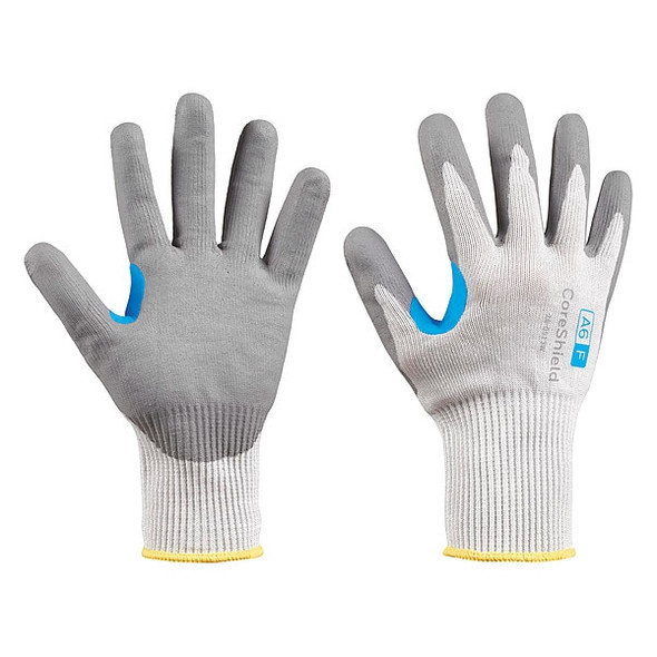 Cut-Resistant Gloves, Cut Level A6 ,Dipped ,Nitrile ,Smooth ,M 1 PR