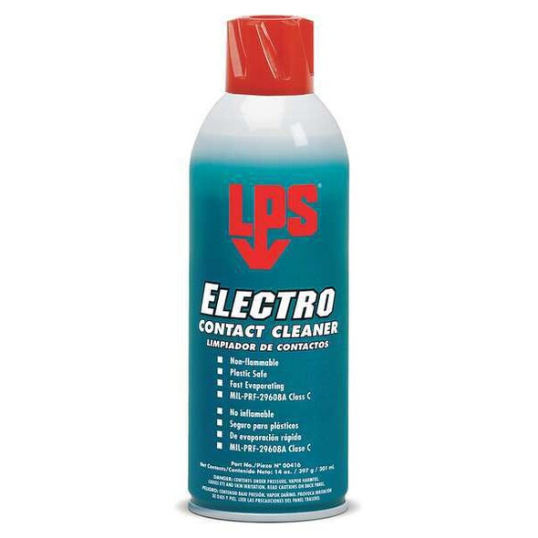 Lps Contact Cleaner, Aerosol Spray Can, 14 oz, Liquid 00416