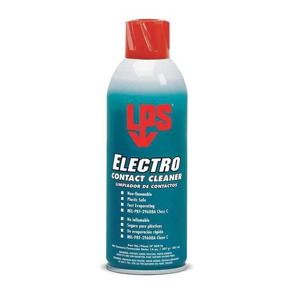 Lps Contact Cleaner, Aerosol Spray Can, 14 oz, Liquid 00416