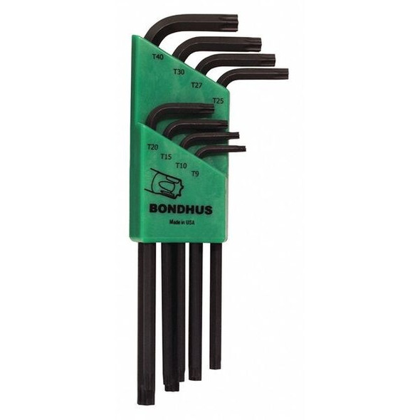 Bondhus 8 Piece Torx? L-Shape Torx? Key Set, 31834 31834