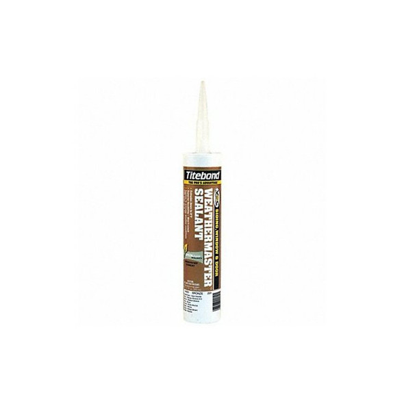 Titebond Sealant, 10 oz, Cartridge, Bronze, Polymer Base, WeatherMaster 44051